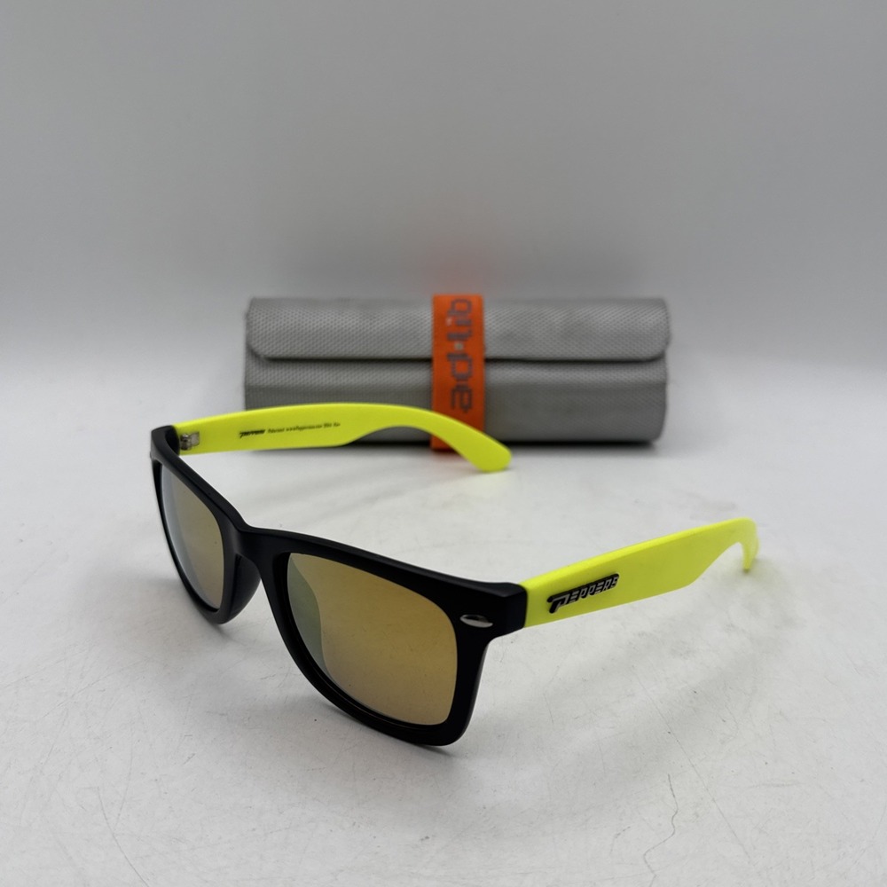 Peppers Longpointe Polarized Lens Sunglasses MP524-59 Yellow Black 50[]22 144